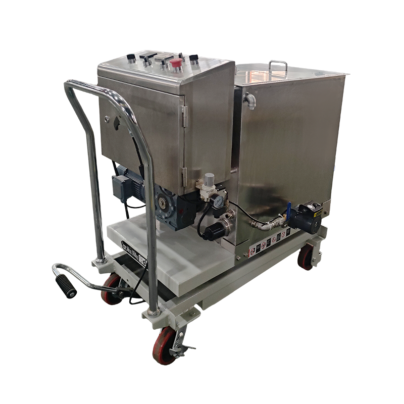 Chocolate Mobile Spraying Machine