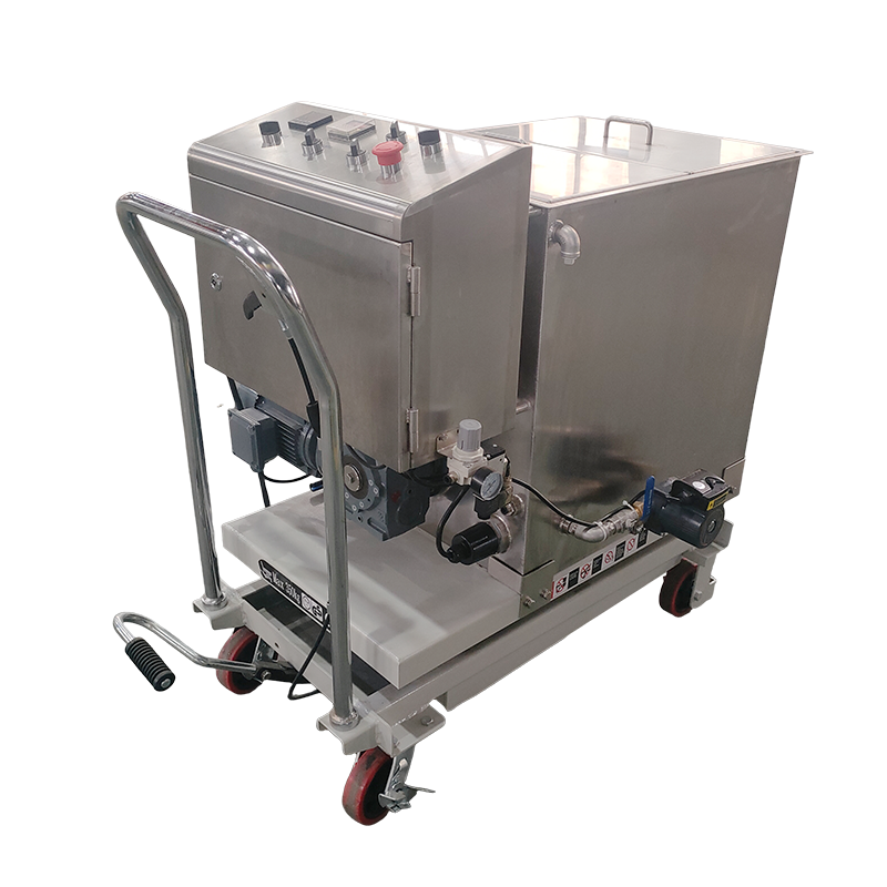 Chocolate Mobile Spraying Machine
